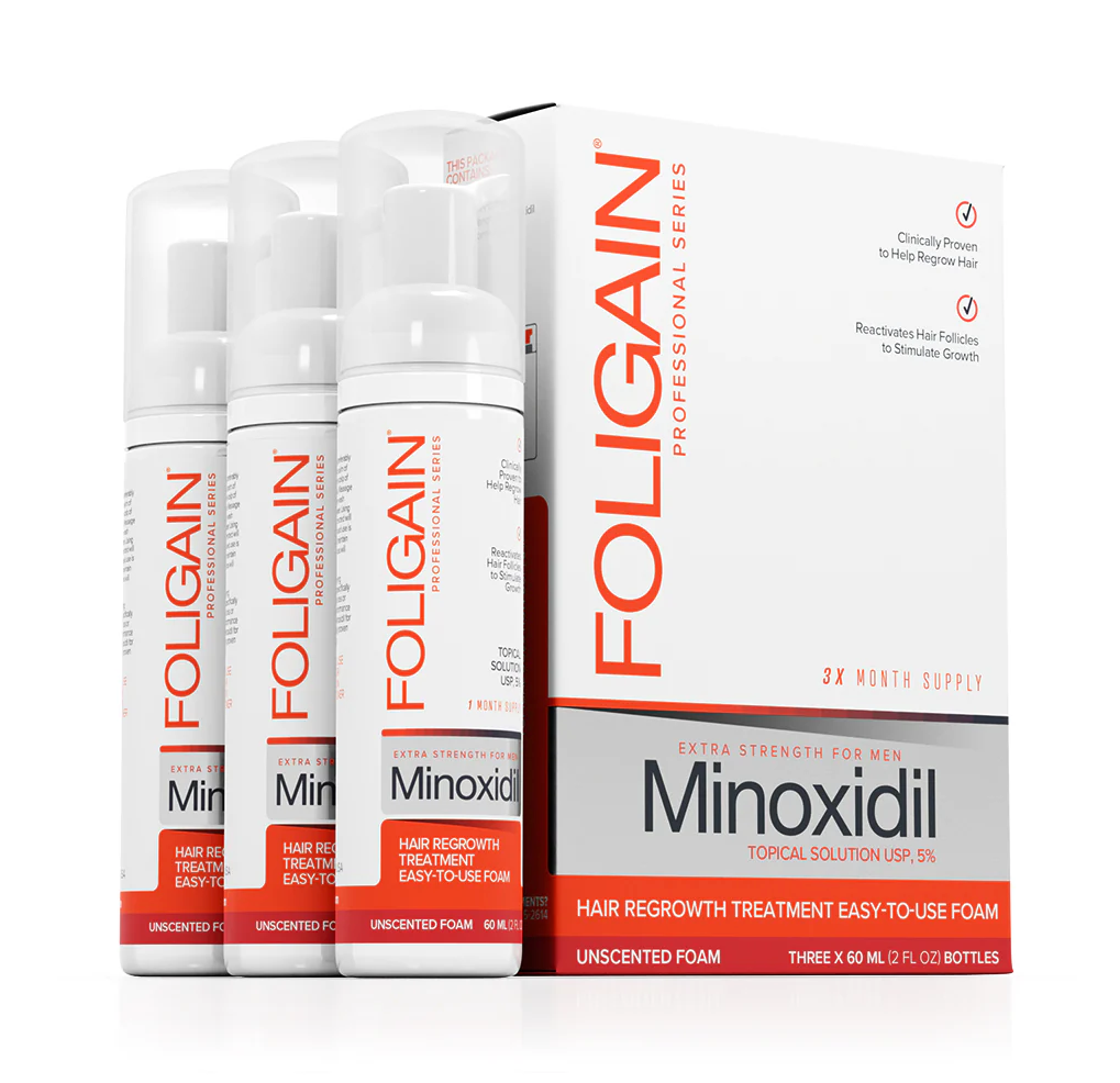 Minoxidil Foam vs. Liquid Which Formulation is Right for You? FOLIGAIN