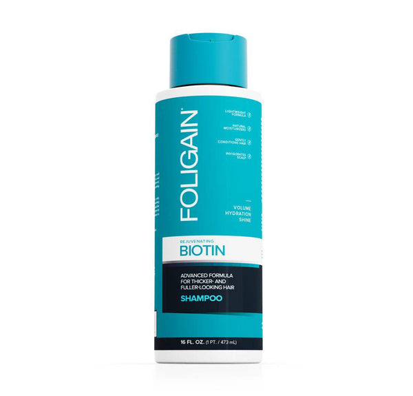 FOLIGAIN Rejuvenating Biotin Shampoo 473ml - Foligain US