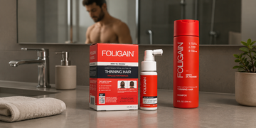 Transform Thinning Hair with FOLIGAIN®'s TRIOXIDIL® Duo