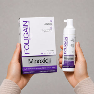 Targeted Hair Regrowth Foams for Men and Women