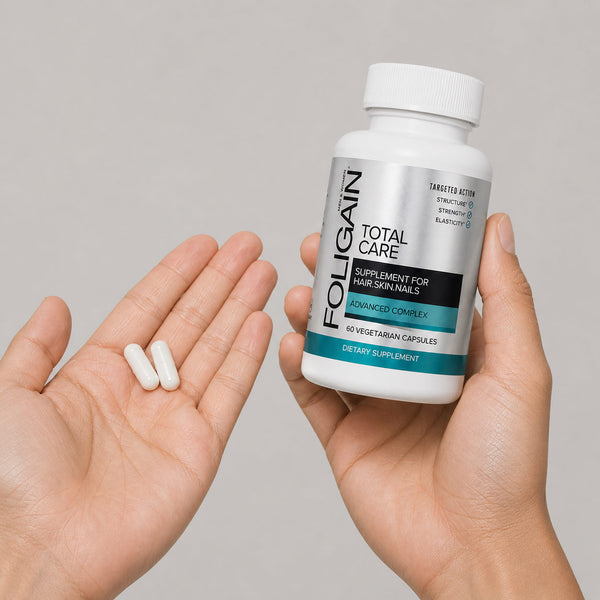 FOLIGAIN® TOTAL CARE Supplement for Thinning Hair, Skin & Nails - FOLIGAIN