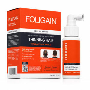 FOLIGAIN® Triple Action Complete Formula For Thinning Hair For Men 10% TRIOXIDIL® - FOLIGAIN