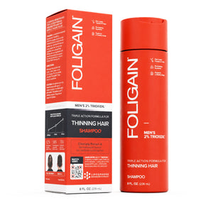 FOLIGAIN® Triple Action Shampoo For Thinning Hair For Men with 2% TRIOXIDIL® - FOLIGAIN