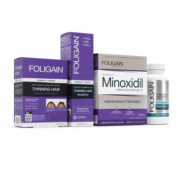 FOLIGAIN® Women's Hair Regrowth Kit - FOLIGAIN
