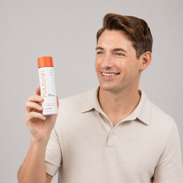 FOLIGAIN Triple Action Conditioner For Thinning Hair For Men with 2% TRIOXIDIL® - FOLIGAIN
