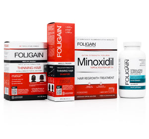 FOLIGAIN® Men's Hair Regrowth Kit - FOLIGAIN