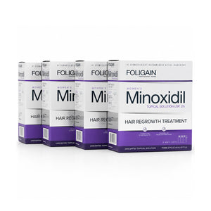 FOLIGAIN® Minoxidil 2% Hair Regrowth Treatment For Women 12 Month Supply - FOLIGAIN