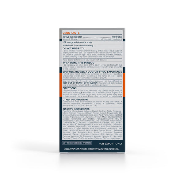 FOLIGAIN Advanced Hair Regrowth For Men Minoxidil 5% + Trioxidil 5%