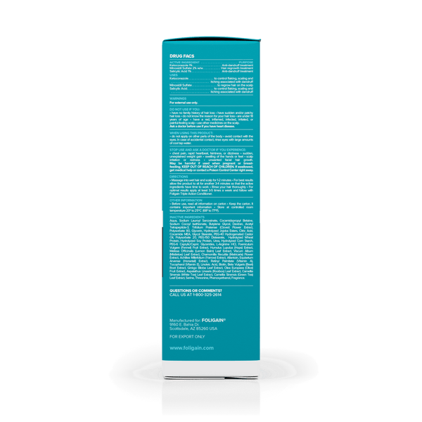 FOLIGAIN Advanced Hair Regrowth Hair Shampoo Minoxidil 2% - Foligain US