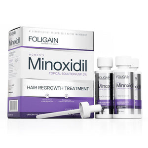 FOLIGAIN Minoxidil 2% Hair Regrowth Treatment For Women - Foligain US