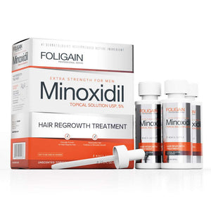FOLIGAIN Minoxidil 5% Hair Regrowth Treatment For Men - Foligain US