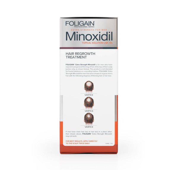 FOLIGAIN Minoxidil 5% Hair Regrowth Treatment For Men - Foligain US