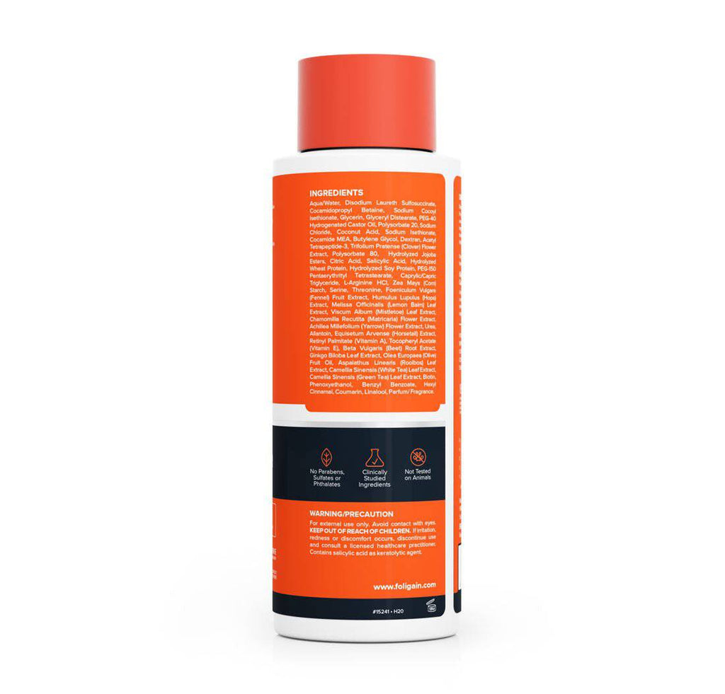 FOLIGAIN Triple Action Shampoo For Thinning Hair For Men with 2% ...