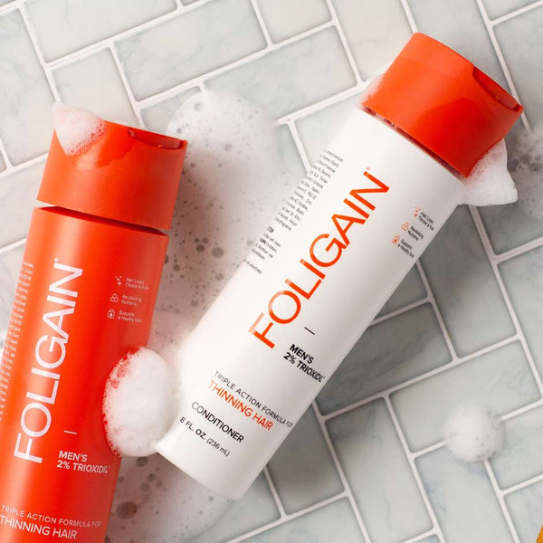 FOLIGAIN Triple Action Conditioner For Thinning Hair For Men with 2% Trioxidil - FOLIGAIN