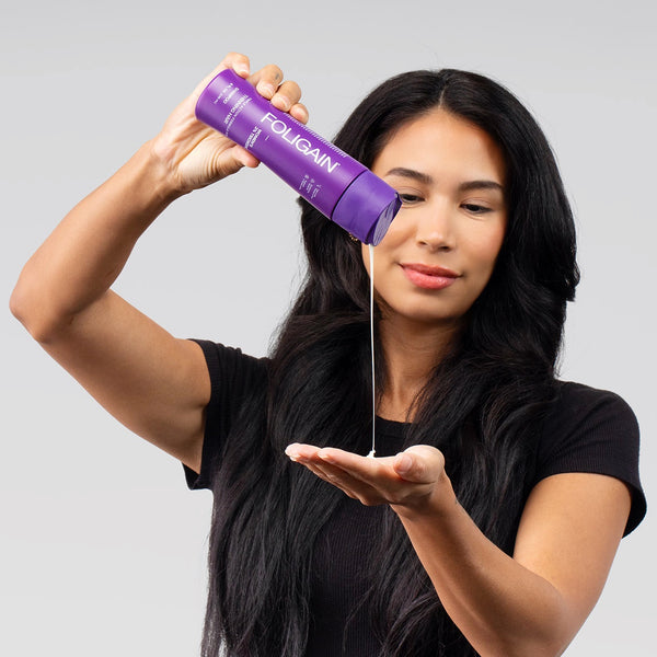 FOLIGAIN Triple Action Shampoo For Thinning Hair For Women with 2% Trioxidil 473ml - FOLIGAIN